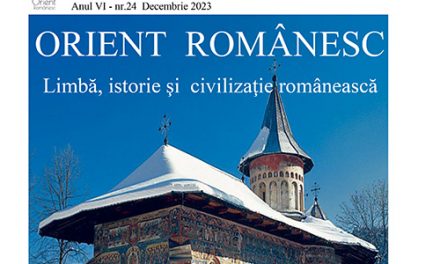 REVISTA ORIENT ROMANESC- NUMARUL 24 DECEMBRIE 2023