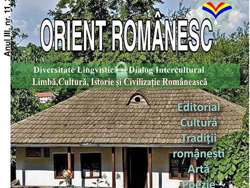 REVISTA ORIENT ROMANESC EDITIA TIPARITA DIN LUNA SEPTEMBRIE 2020